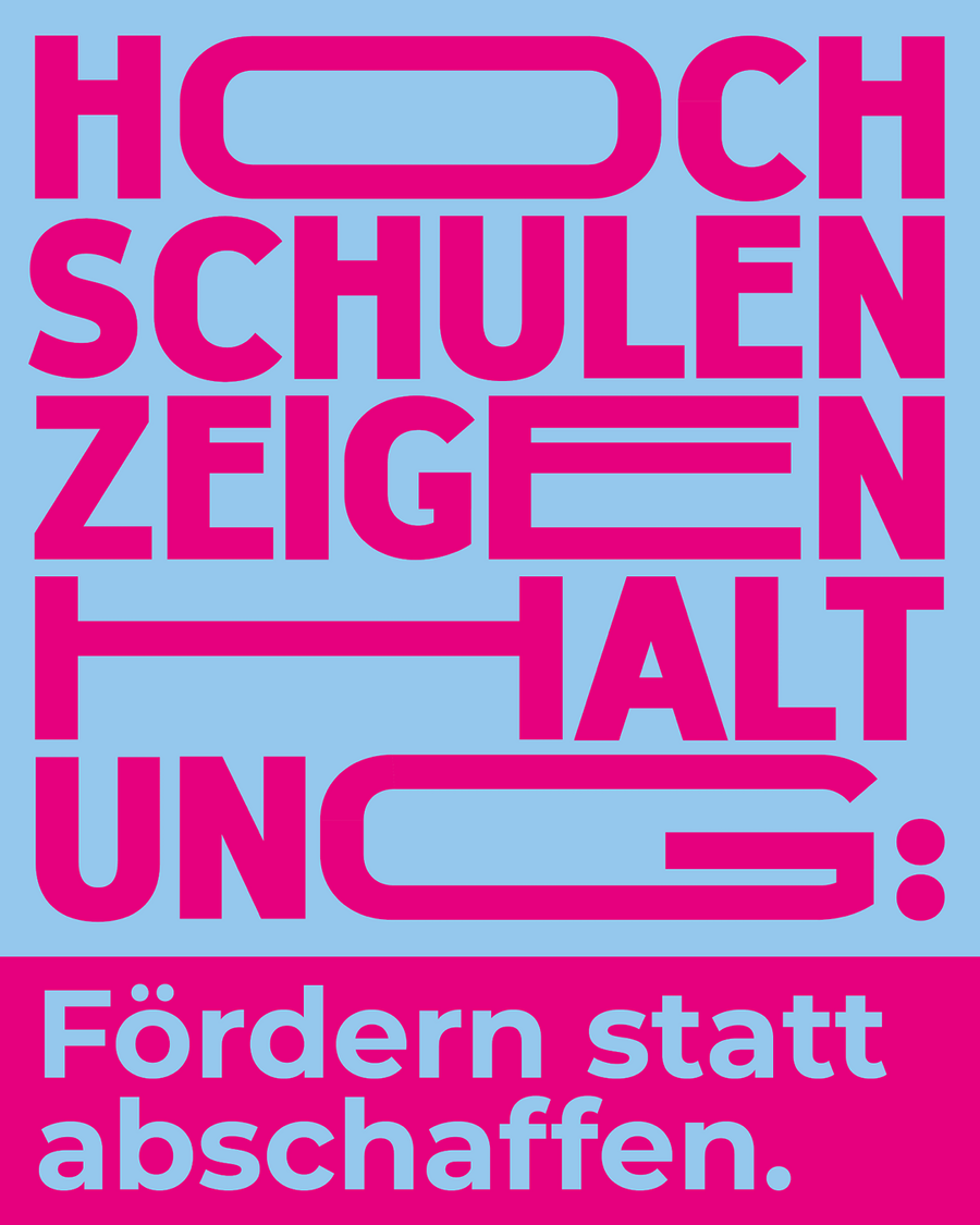 Fördern statt abschaffen